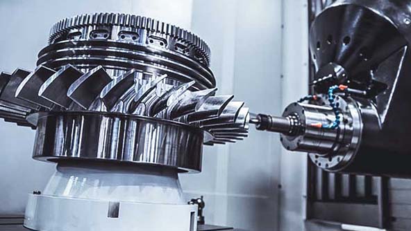 航空发动机涡轮车轮的关闭